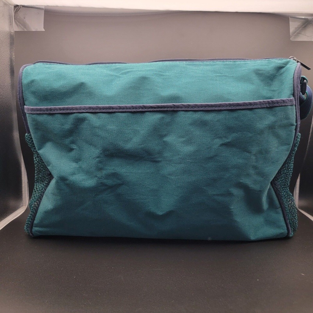 Fisher Price Diaper Bag Retro 90's Vintage Baby Insulated Green w/Fold Out Pad - Picture 5 of 16
